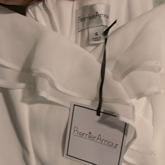 Premier Amour Short Sleeve Midi Sheath Dress - Picture 8 of 9